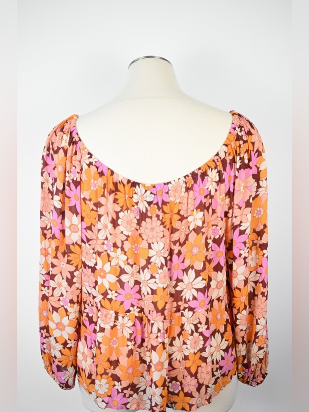 Sanctuary Floral Blouse, New With Tags - Picture 11 of 11